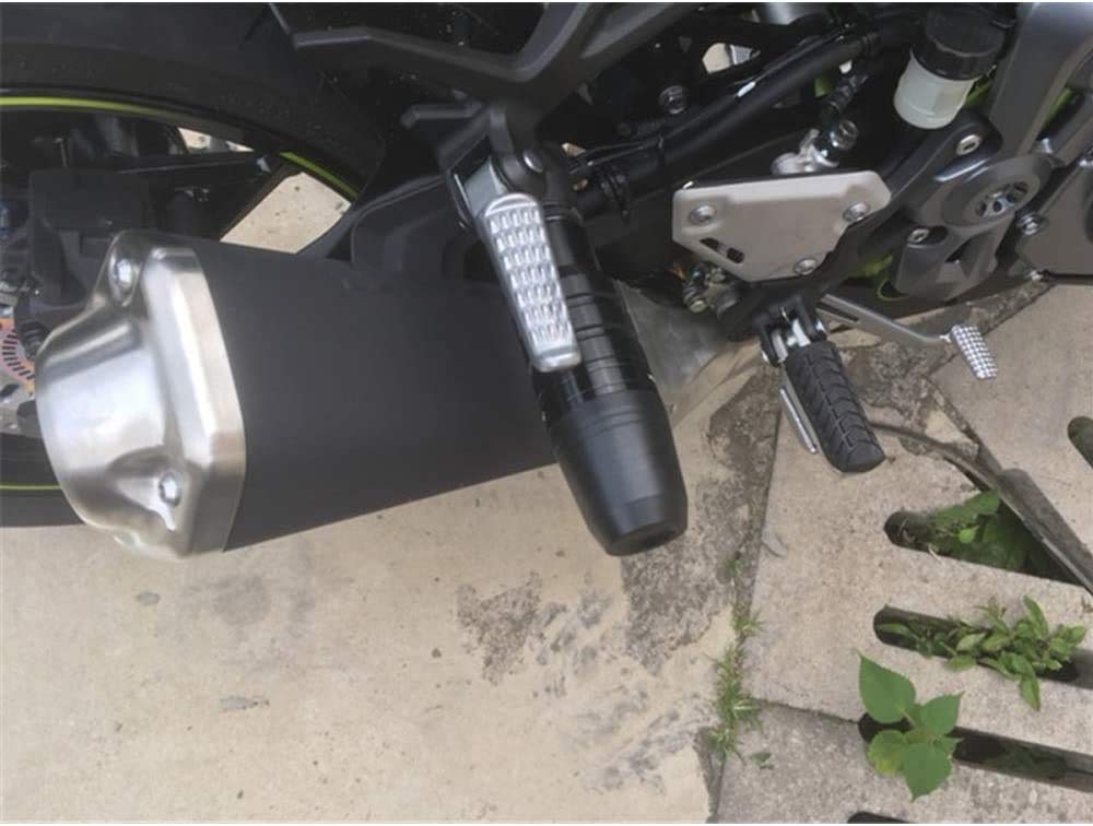 Amazon | QIONGYU バイク用マフラーガード エキゾーストスライダー